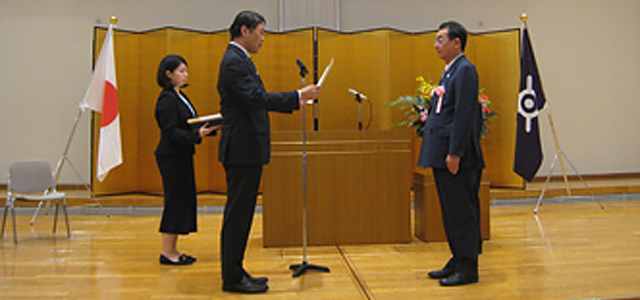 東京都｢ながら見守り連携事業｣で、本部長賞を受賞しました。